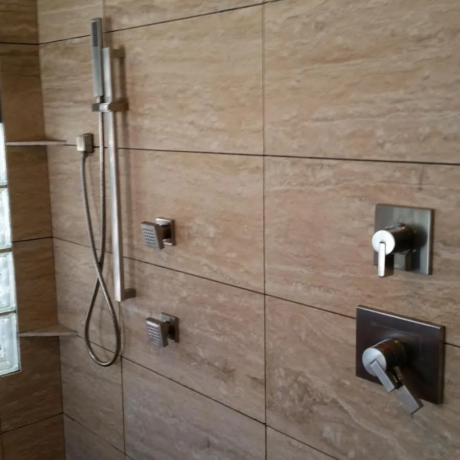 Shower fixture installation for Water Heater Replacement in Eatontown